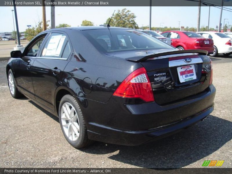 Tuxedo Black Metallic / Charcoal Black 2011 Ford Fusion SEL