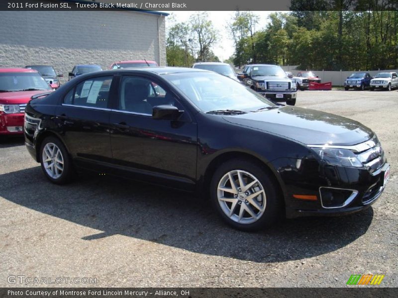 Tuxedo Black Metallic / Charcoal Black 2011 Ford Fusion SEL