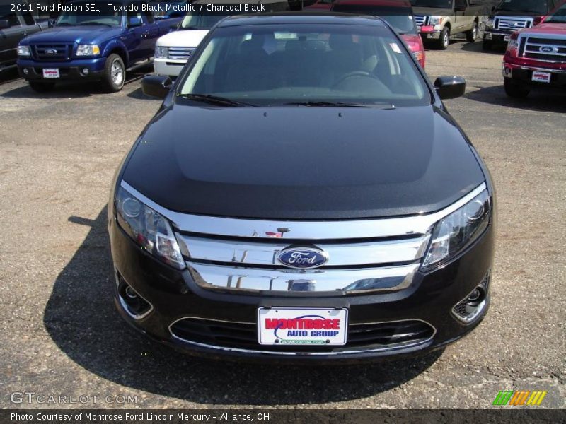 Tuxedo Black Metallic / Charcoal Black 2011 Ford Fusion SEL