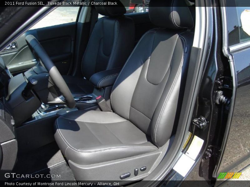 Tuxedo Black Metallic / Charcoal Black 2011 Ford Fusion SEL