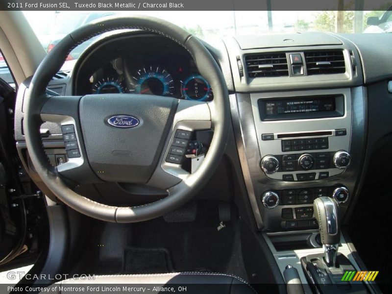 Tuxedo Black Metallic / Charcoal Black 2011 Ford Fusion SEL