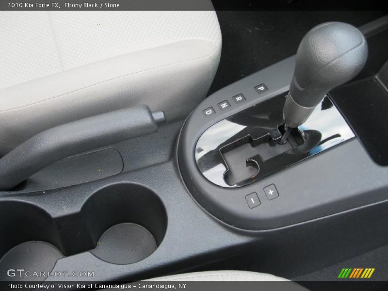 Ebony Black / Stone 2010 Kia Forte EX