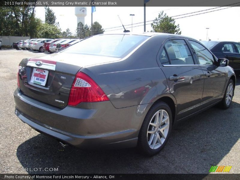 Sterling Grey Metallic / Charcoal Black 2011 Ford Fusion SEL V6