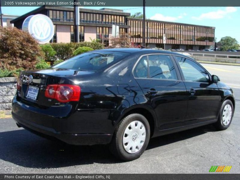 Black / Grey 2005 Volkswagen Jetta Value Edition Sedan