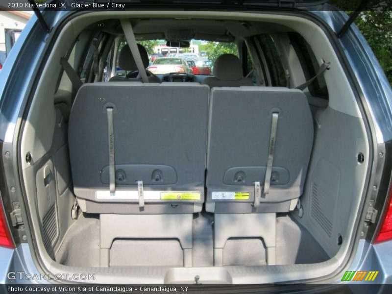 Glacier Blue / Gray 2010 Kia Sedona LX