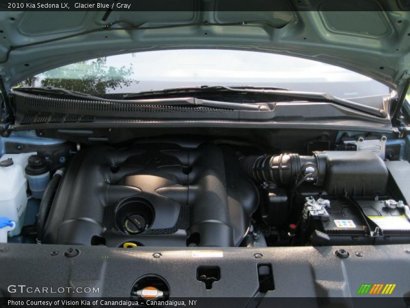 Glacier Blue / Gray 2010 Kia Sedona LX