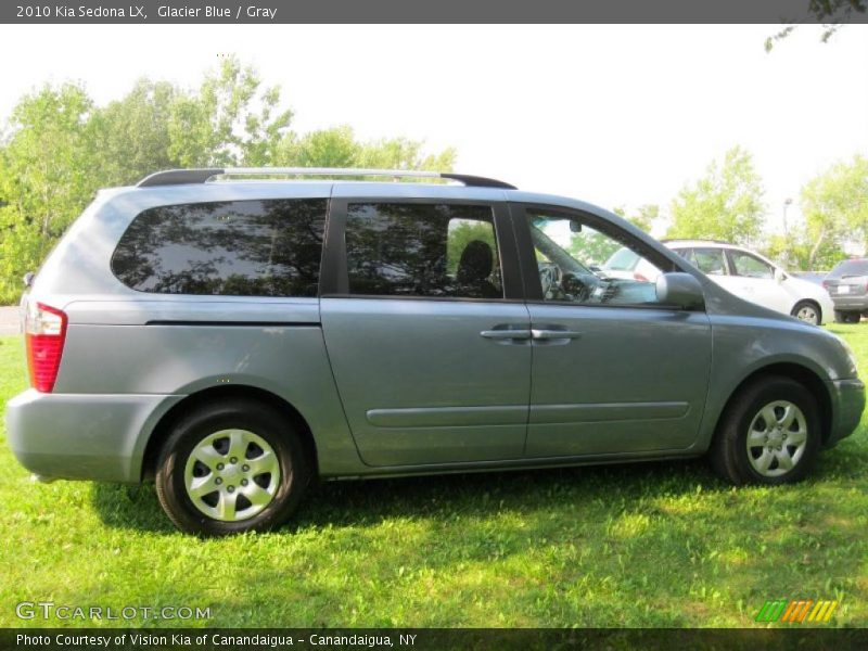 Glacier Blue / Gray 2010 Kia Sedona LX