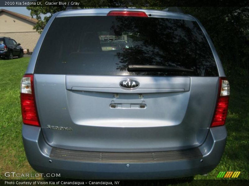 Glacier Blue / Gray 2010 Kia Sedona LX