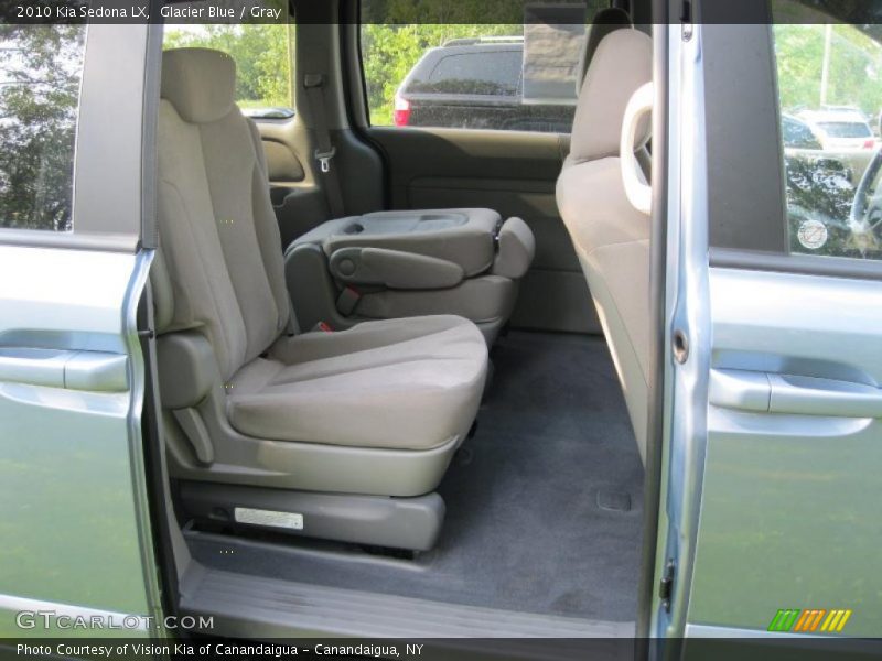 Glacier Blue / Gray 2010 Kia Sedona LX
