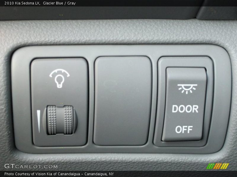 Glacier Blue / Gray 2010 Kia Sedona LX