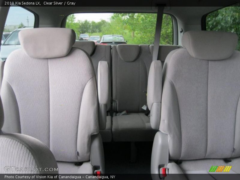 Clear Silver / Gray 2010 Kia Sedona LX