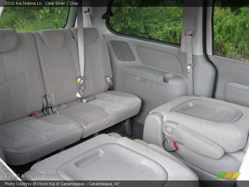 Clear Silver / Gray 2010 Kia Sedona LX