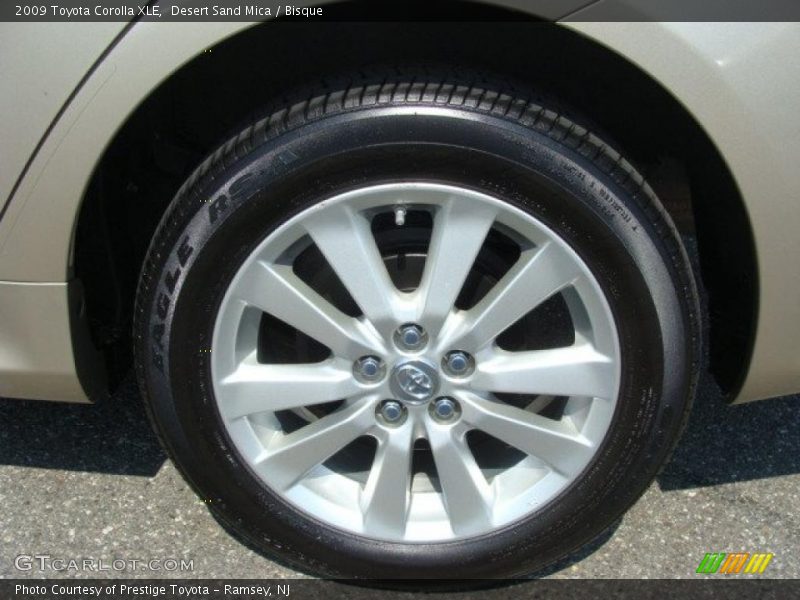 Desert Sand Mica / Bisque 2009 Toyota Corolla XLE