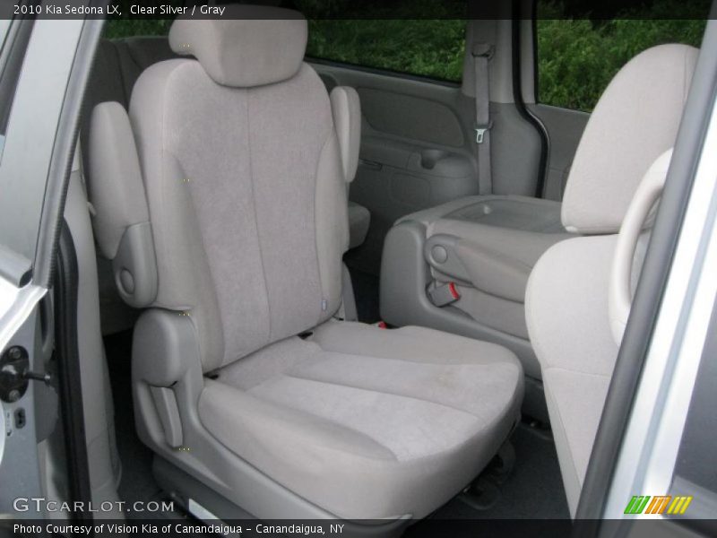 Clear Silver / Gray 2010 Kia Sedona LX