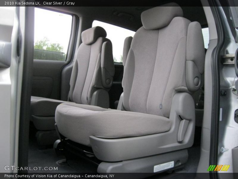 Clear Silver / Gray 2010 Kia Sedona LX