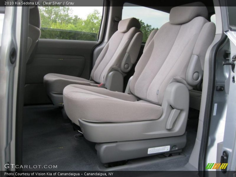 Clear Silver / Gray 2010 Kia Sedona LX