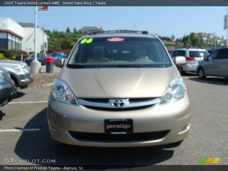 Desert Sand Mica / Taupe 2006 Toyota Sienna Limited AWD
