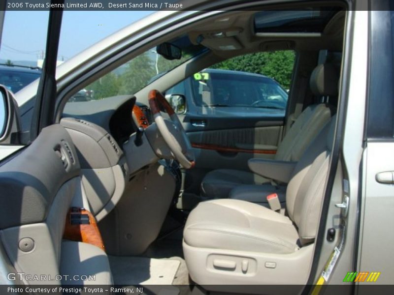 Desert Sand Mica / Taupe 2006 Toyota Sienna Limited AWD