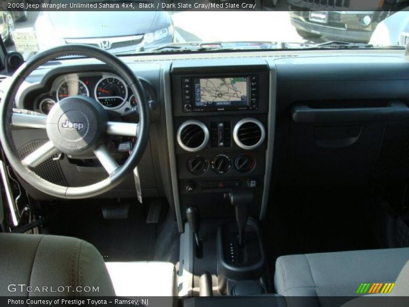 Black / Dark Slate Gray/Med Slate Gray 2008 Jeep Wrangler Unlimited Sahara 4x4