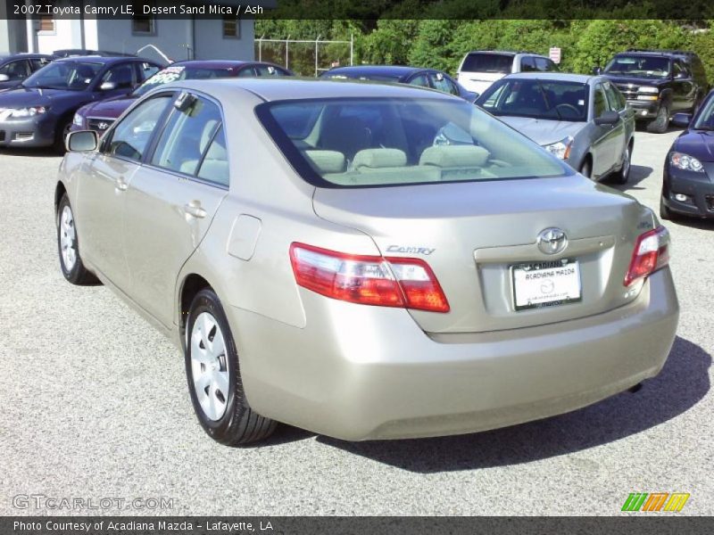 Desert Sand Mica / Ash 2007 Toyota Camry LE