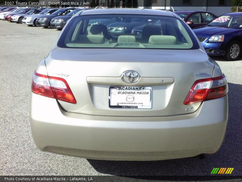 Desert Sand Mica / Ash 2007 Toyota Camry LE