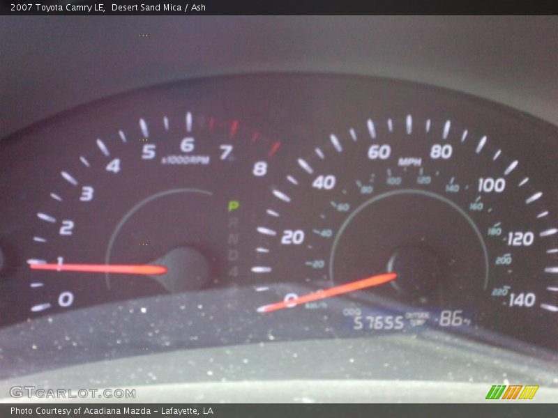 Desert Sand Mica / Ash 2007 Toyota Camry LE