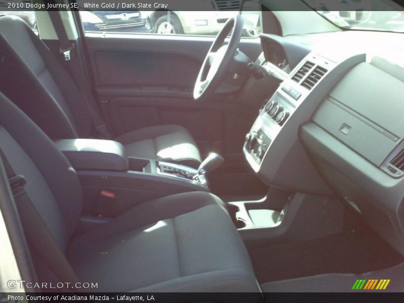 White Gold / Dark Slate Gray 2010 Dodge Journey SE
