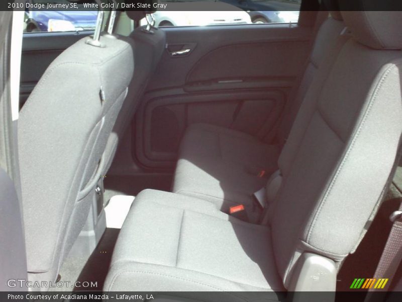 White Gold / Dark Slate Gray 2010 Dodge Journey SE