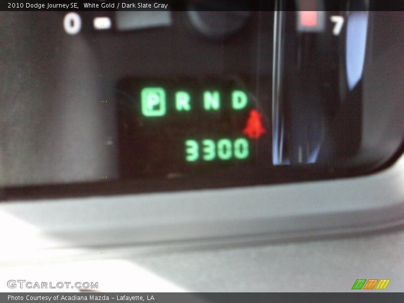 White Gold / Dark Slate Gray 2010 Dodge Journey SE