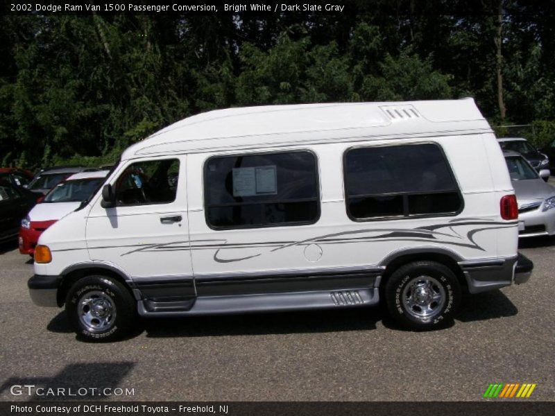 Bright White / Dark Slate Gray 2002 Dodge Ram Van 1500 Passenger Conversion