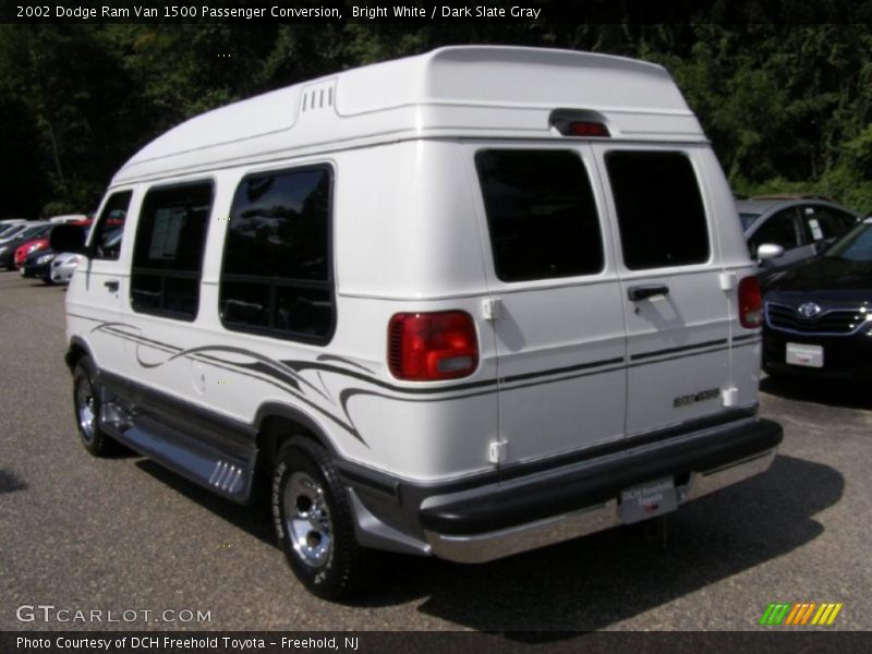 Bright White / Dark Slate Gray 2002 Dodge Ram Van 1500 Passenger Conversion