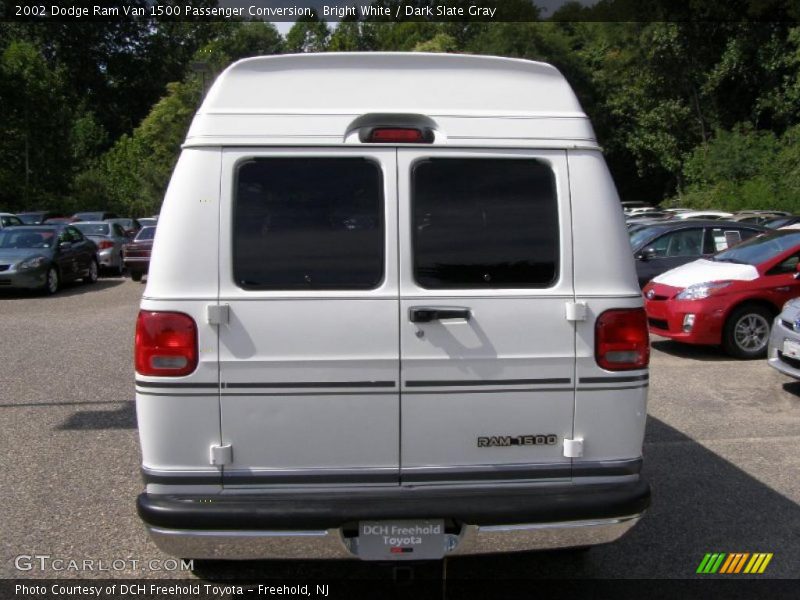 Bright White / Dark Slate Gray 2002 Dodge Ram Van 1500 Passenger Conversion