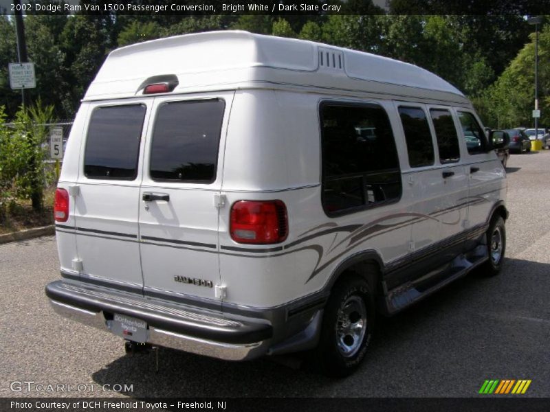 Bright White / Dark Slate Gray 2002 Dodge Ram Van 1500 Passenger Conversion