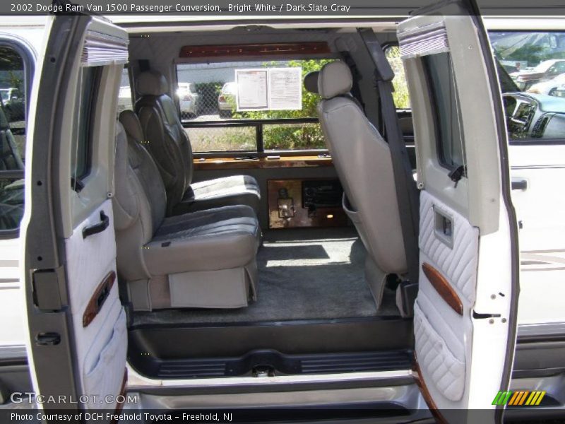 Bright White / Dark Slate Gray 2002 Dodge Ram Van 1500 Passenger Conversion