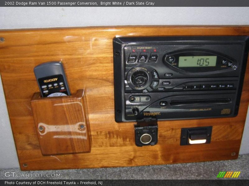 Bright White / Dark Slate Gray 2002 Dodge Ram Van 1500 Passenger Conversion