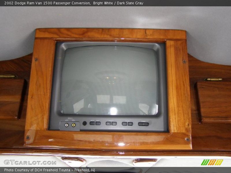Bright White / Dark Slate Gray 2002 Dodge Ram Van 1500 Passenger Conversion
