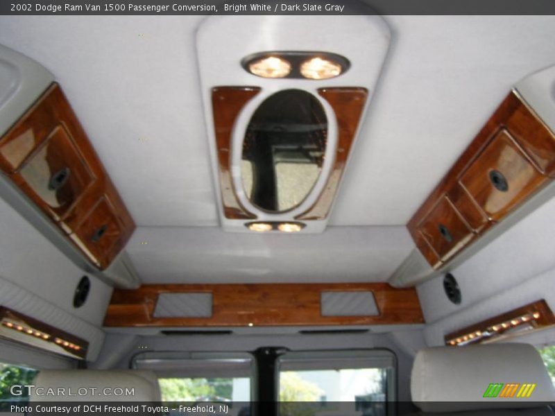 Bright White / Dark Slate Gray 2002 Dodge Ram Van 1500 Passenger Conversion