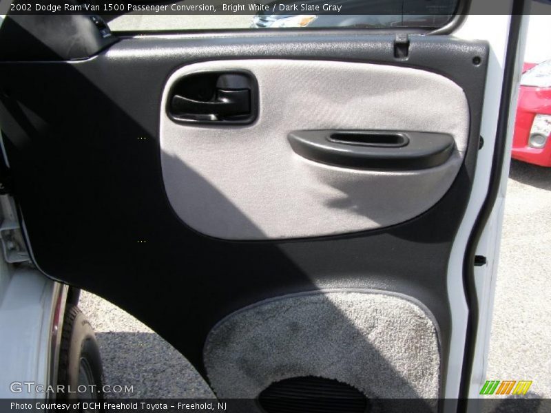 Bright White / Dark Slate Gray 2002 Dodge Ram Van 1500 Passenger Conversion