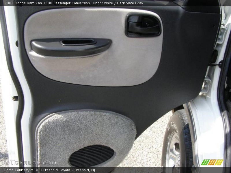 Bright White / Dark Slate Gray 2002 Dodge Ram Van 1500 Passenger Conversion