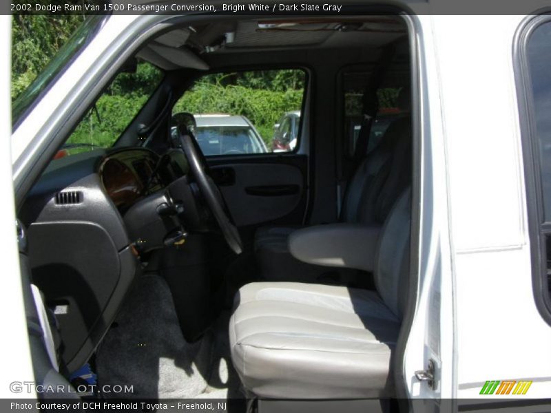 Bright White / Dark Slate Gray 2002 Dodge Ram Van 1500 Passenger Conversion