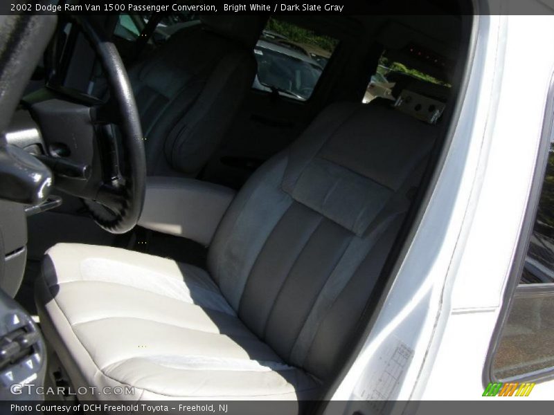 Bright White / Dark Slate Gray 2002 Dodge Ram Van 1500 Passenger Conversion