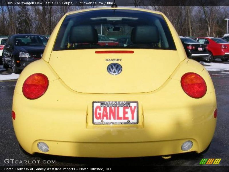 Sunflower Yellow / Black 2005 Volkswagen New Beetle GLS Coupe