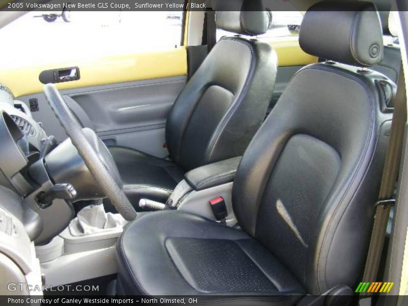 Sunflower Yellow / Black 2005 Volkswagen New Beetle GLS Coupe