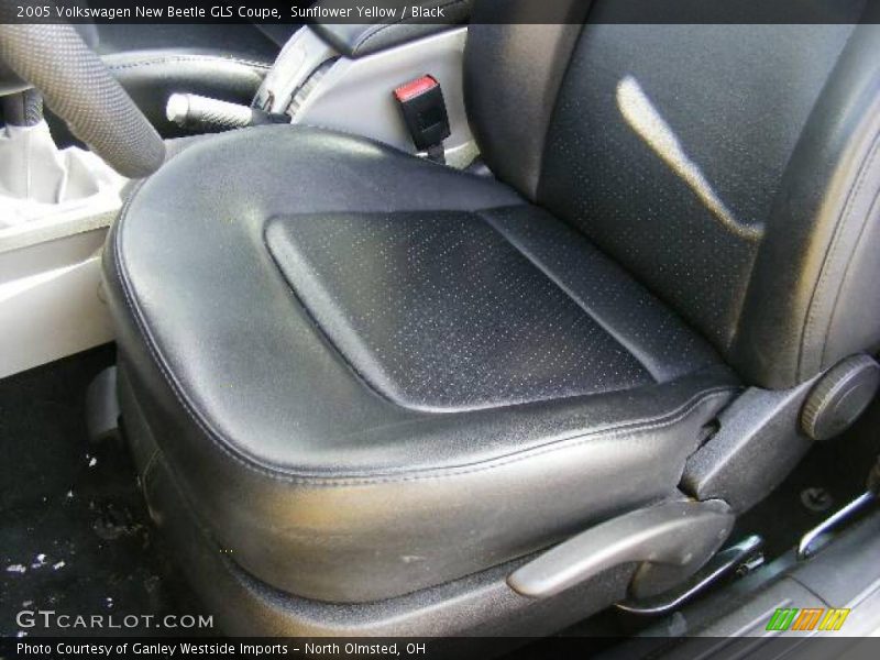 Sunflower Yellow / Black 2005 Volkswagen New Beetle GLS Coupe