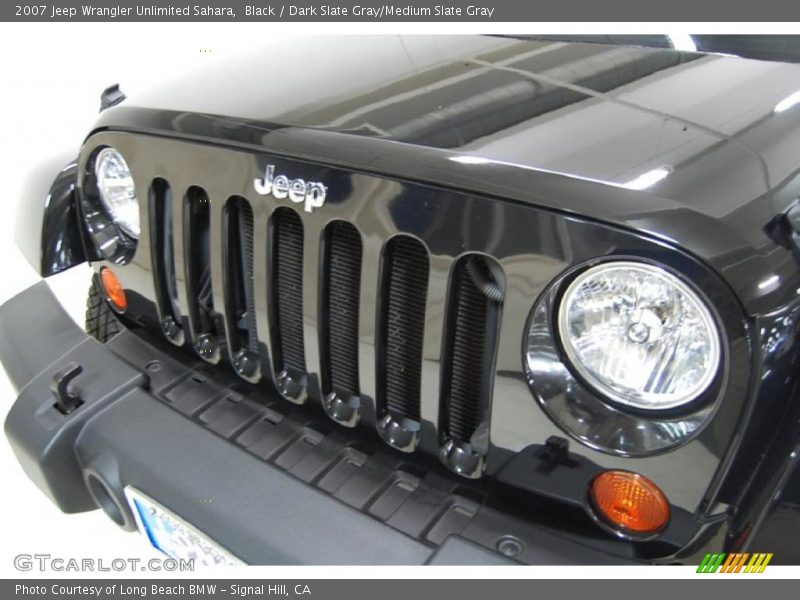 Black / Dark Slate Gray/Medium Slate Gray 2007 Jeep Wrangler Unlimited Sahara
