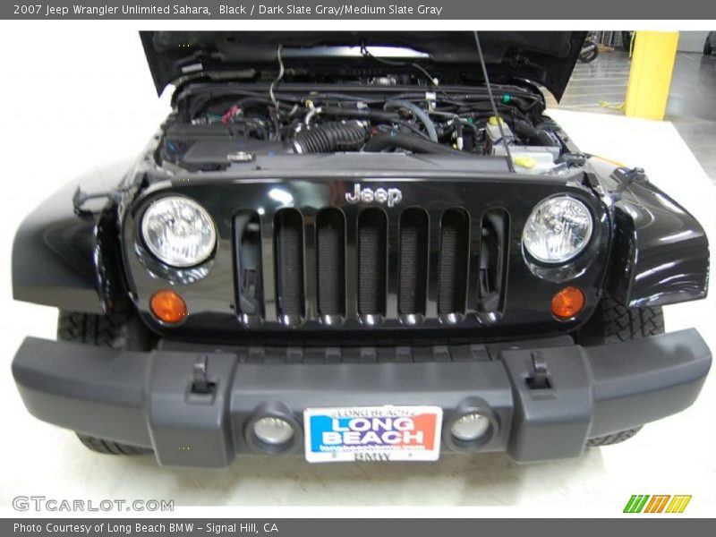 Black / Dark Slate Gray/Medium Slate Gray 2007 Jeep Wrangler Unlimited Sahara