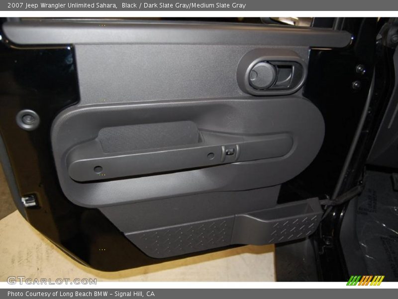 Black / Dark Slate Gray/Medium Slate Gray 2007 Jeep Wrangler Unlimited Sahara