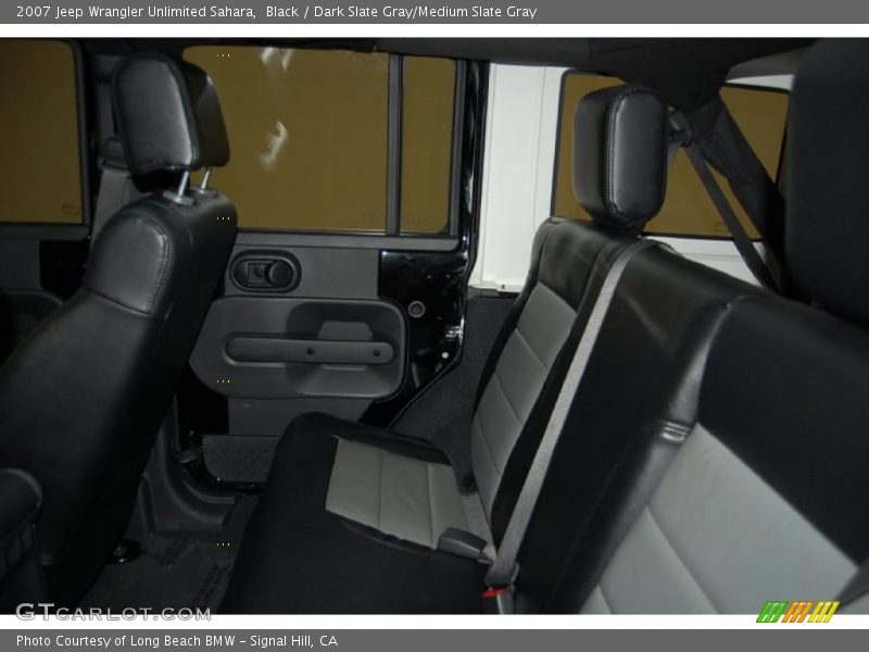 Black / Dark Slate Gray/Medium Slate Gray 2007 Jeep Wrangler Unlimited Sahara