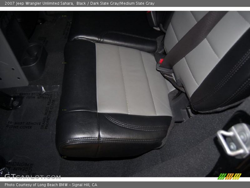 Black / Dark Slate Gray/Medium Slate Gray 2007 Jeep Wrangler Unlimited Sahara
