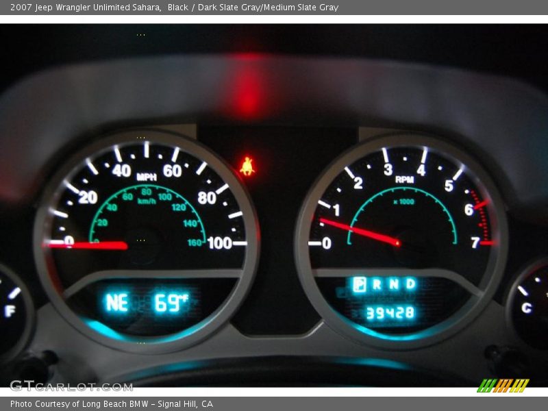 Black / Dark Slate Gray/Medium Slate Gray 2007 Jeep Wrangler Unlimited Sahara